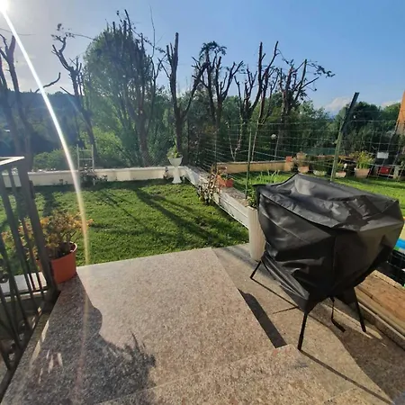 Villa Santa Maria Giardino Privato Vista Fiume Apartment Sandra