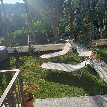 Villa Santa Maria Giardino Privato Vista Fiume *